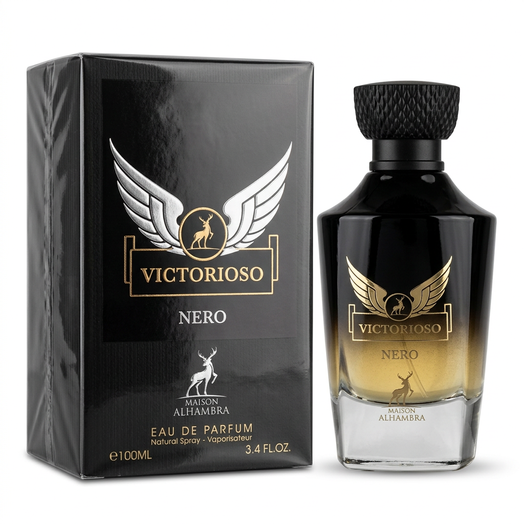 Victorioso Nero by  Maison Alhambra for Men - 3.4 oz