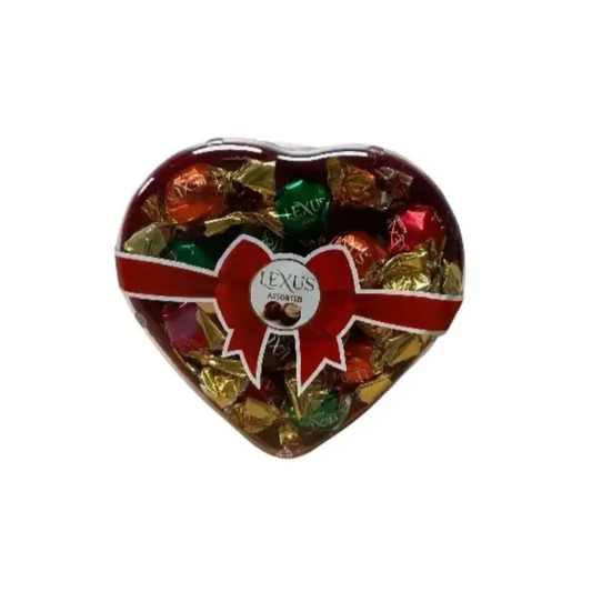 CAJA DE CORAZON BOMBONES LEXUS / 4.25 OZ