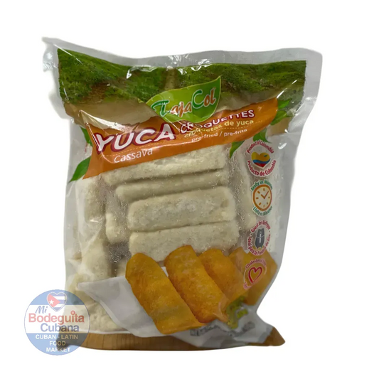 CROQUETAS DE YUCA PRE-FRITAS TAJACOL - 2 LB